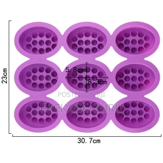 9 Cavity Exfoliating Soap Molds · Photo 1