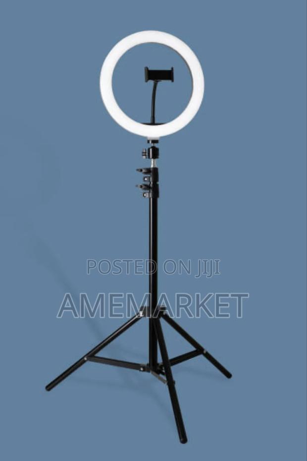 Ring Light With Tripod Stand for Selfie Photography Video · Photo 1