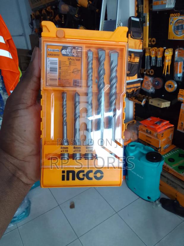 Ingco 5 PCS Concrete Bit Set · Photo 1