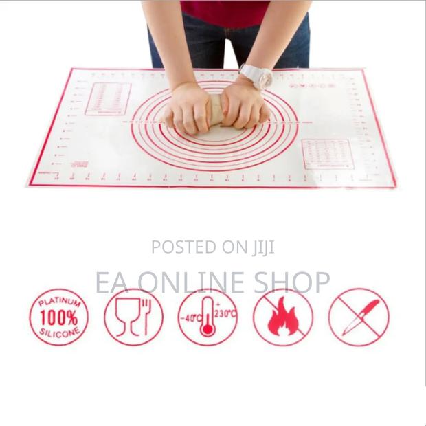 Reusable Silicone Heat Resistant Kneading Rolling Dough Mat 40x30cm · Photo 3