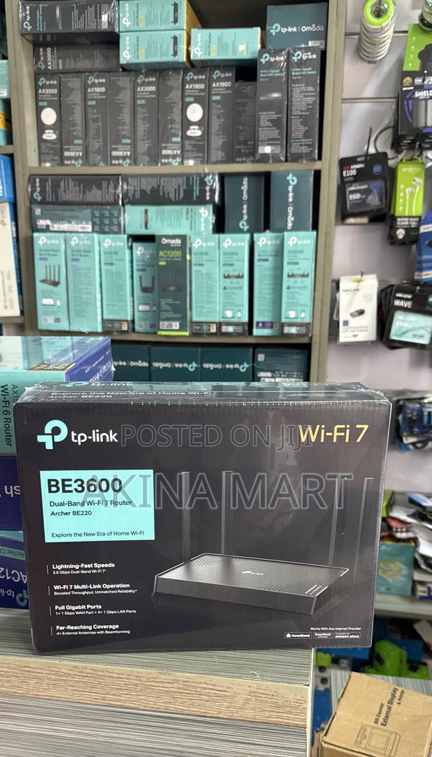 Tp Link Archer Be230 Be3600 Dual Band Wi-Fi Router · Photo 2