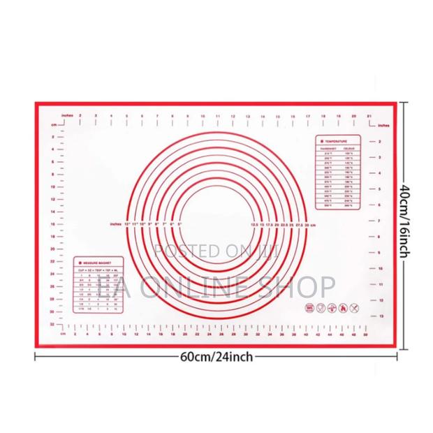 Reusable Food Graded Silicone Kneading Dough Mat 40x60cm · Photo 1