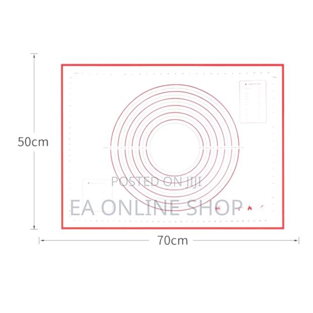Food Graded Silicone Kneading Rolling Dough Making Mat 70x50cm · Photo 1