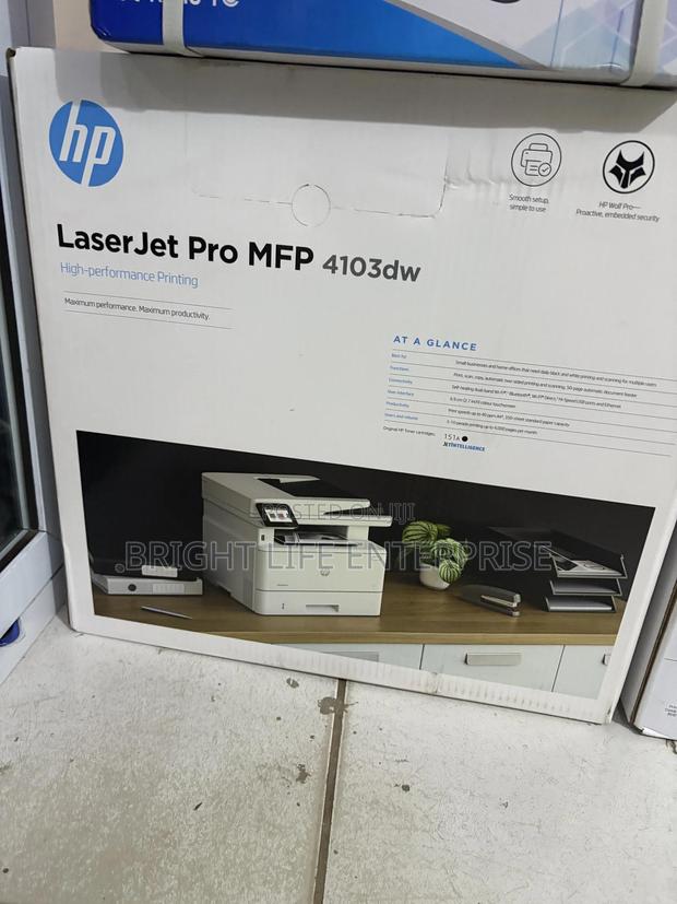 Hp Laserjet Pro Mfp 4103dw Printer · Photo 1