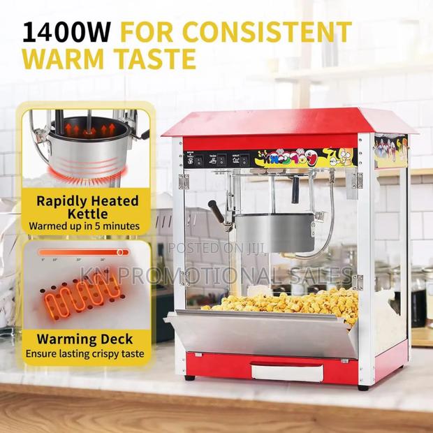 Popcorn Machine With Warmer · Photo 1