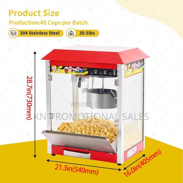Popcorn Machine With Warmer · Photo 3