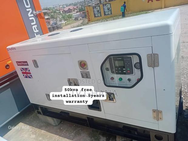 Perkins 50kva Silent Canopy Generator – Top Quality · Photo 1