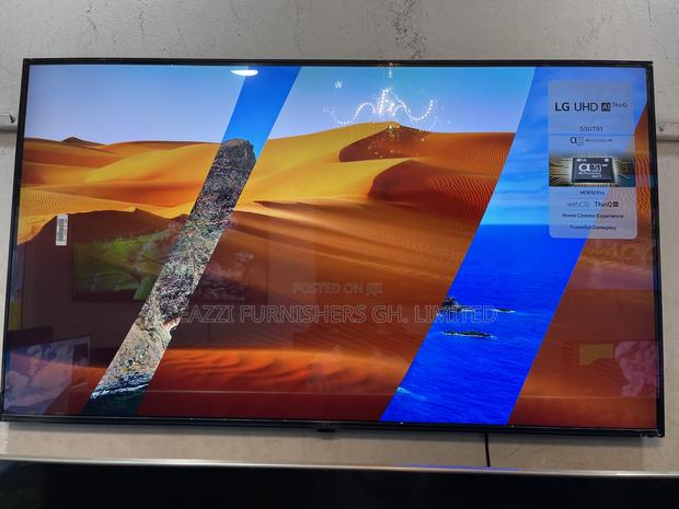 Lg 55 Inches Uhd HDR Smart Satellite 2024/25 Series 9 Apple Play Uk Tv · Photo 2