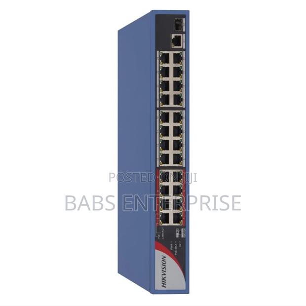 Hikvision 24 Port Fast Ethernet Unmanaged Poe Switch
Ds-3e0326p-e · Photo 1