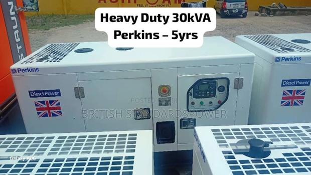 30kva Perkins Diesel Genset – Premium Quality + 5yrs Warranty · Photo 1