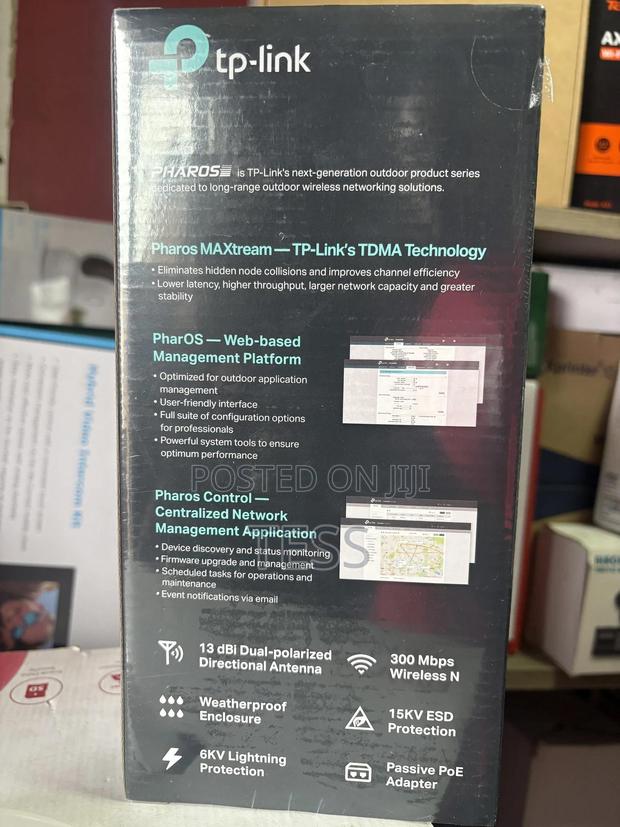 TP-Link 5ghz N300 Long Range Outdoor Cpe PTP Cep510 · Photo 2