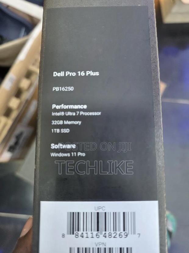 New Laptop Dell Pro 16 32GB Intel Core Ultra 7 SSD 1T · Photo 1