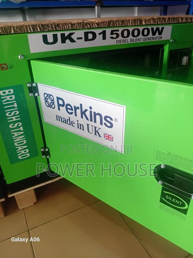 Pekins 15kva Generator – Durable, Low Fuel Consumption · Photo 1