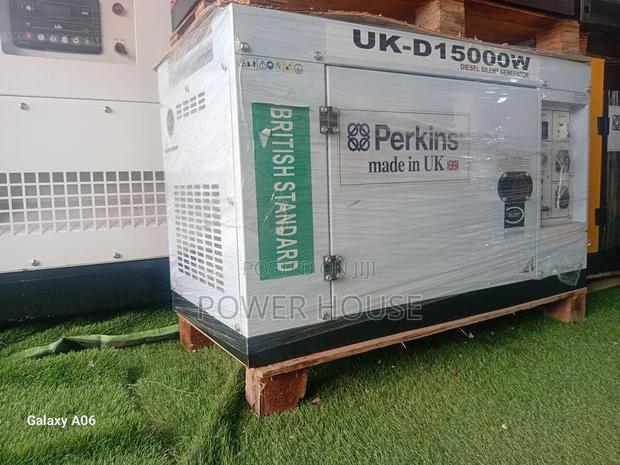 Pekins 15kva Generator – Full Copper Coil Genset · Photo 1
