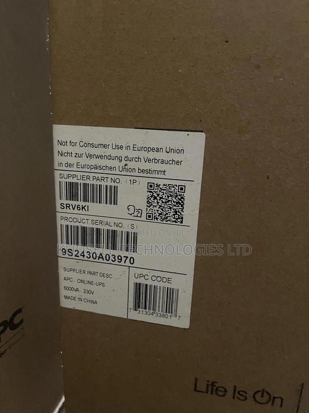 Apc Ups Easy - Srv6ki ( 6kva ) 230v · Photo 2