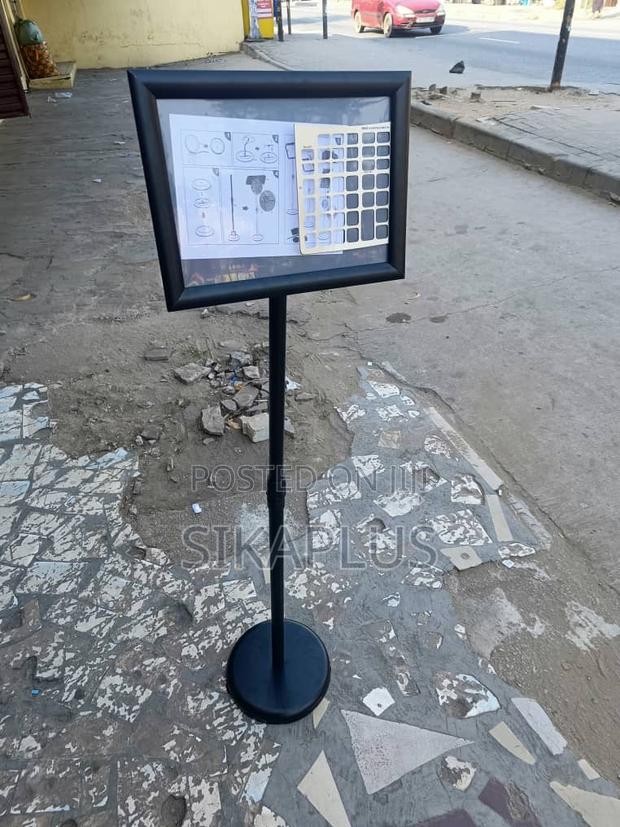 A4 Size Display Stand/Menu Stand/Sign Board · Photo 1