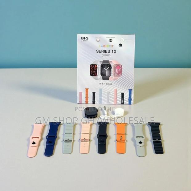 Laxasfit Series 10 Smartwatch 8 in 1 Set (636836) · Photo 1