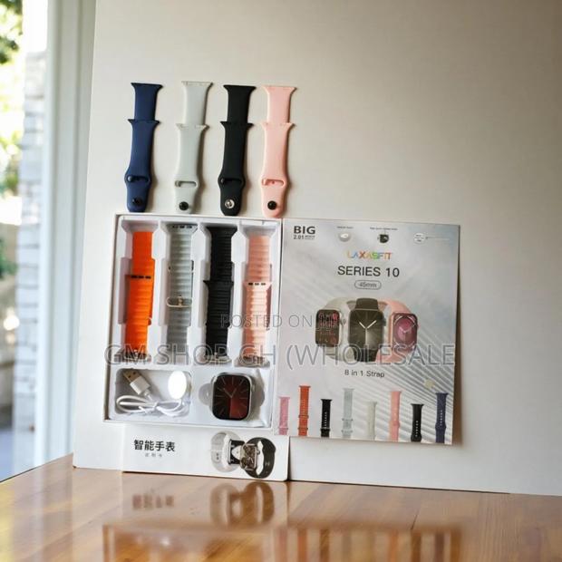 Laxasfit Series 10 Smartwatch 8 in 1 Set (636836) · Photo 2