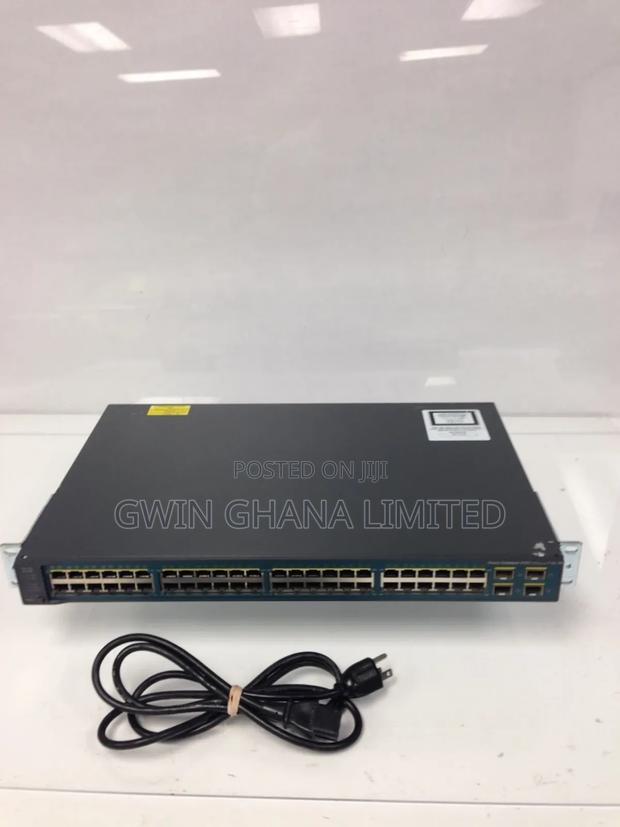 Ws-C3560v2-48ps-S, Catalyst Switch, 48xpoe+, 4 Sfp, Layer 3 Managed · Photo 3