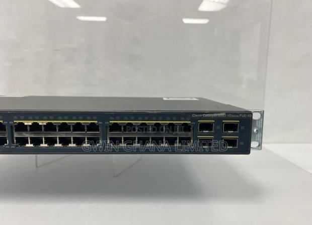 Ws-C3560v2-48ps-S, Catalyst Switch, 48xpoe+, 4 Sfp, Layer 3 Managed · Photo 5
