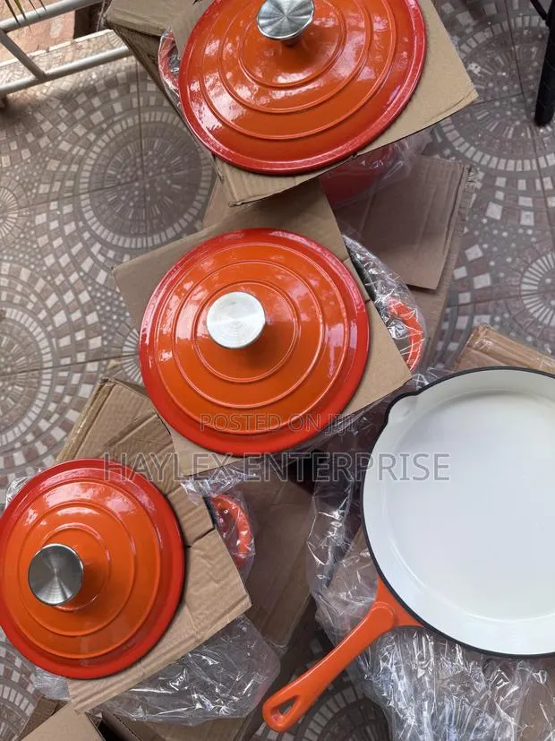7pc Cast Iron Pot Available · Photo 1