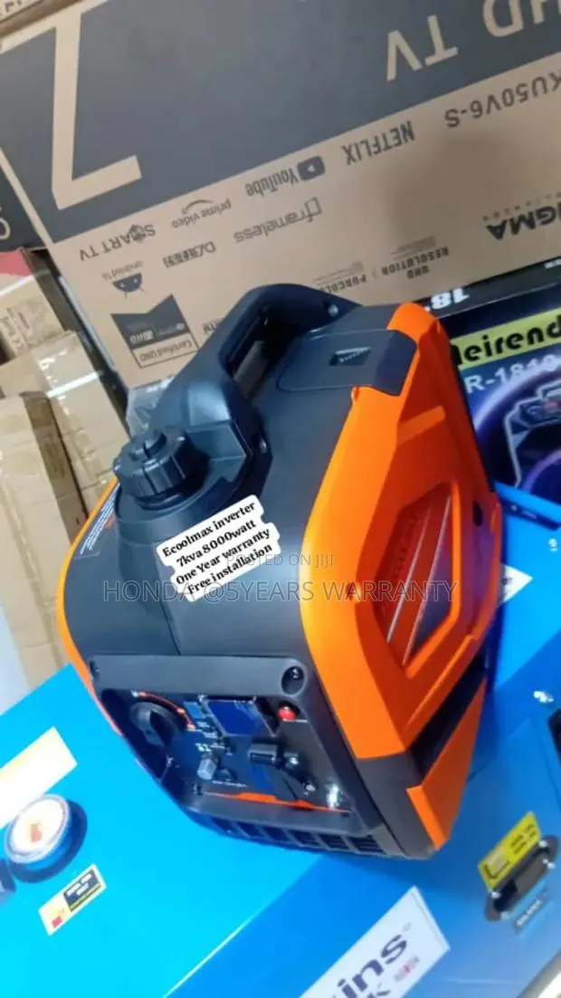 Energy Efficiency Ecoolmax Inverter 7kva 8000watt Generator · Photo 1