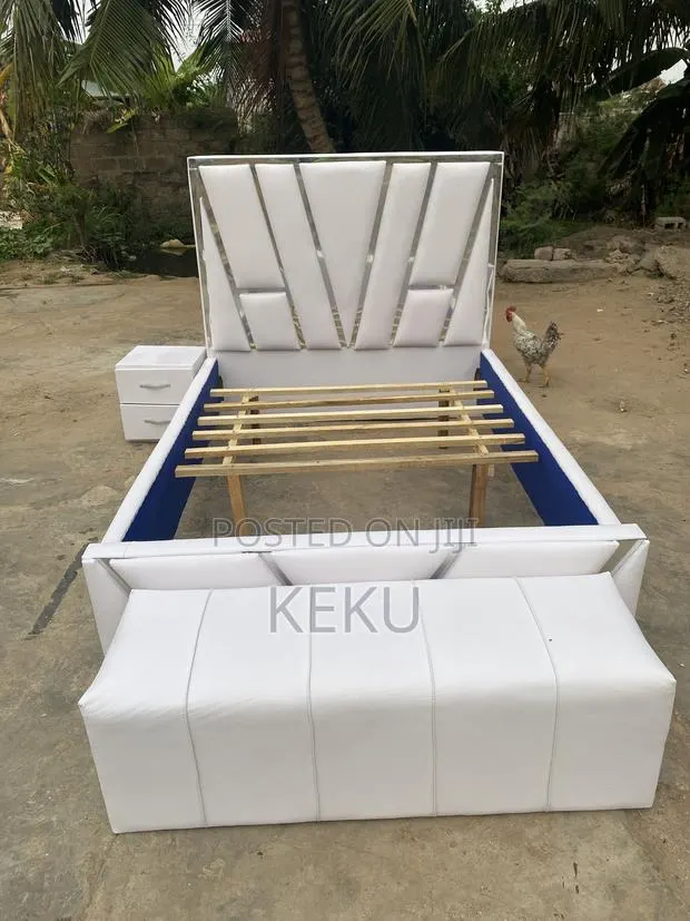 White Bed Frame · Photo 1