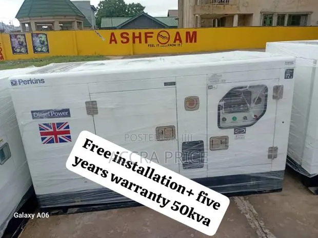 Fresh Out of the Box Perkins 50kva Diesel Generator Perkins · Photo 1