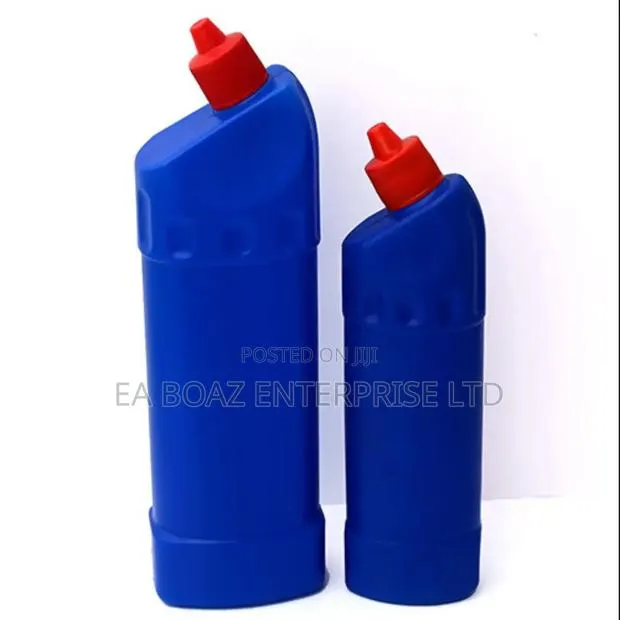 Hdpe Toilet Cleaner Caps Bottle Blue 4 Inr / 750ml 100pieces · Photo 2