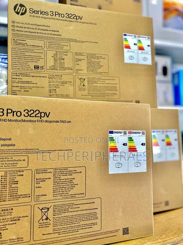Hp Series 3 Pro 21.5 Inch FHD Monitor - 322pf · Photo 1