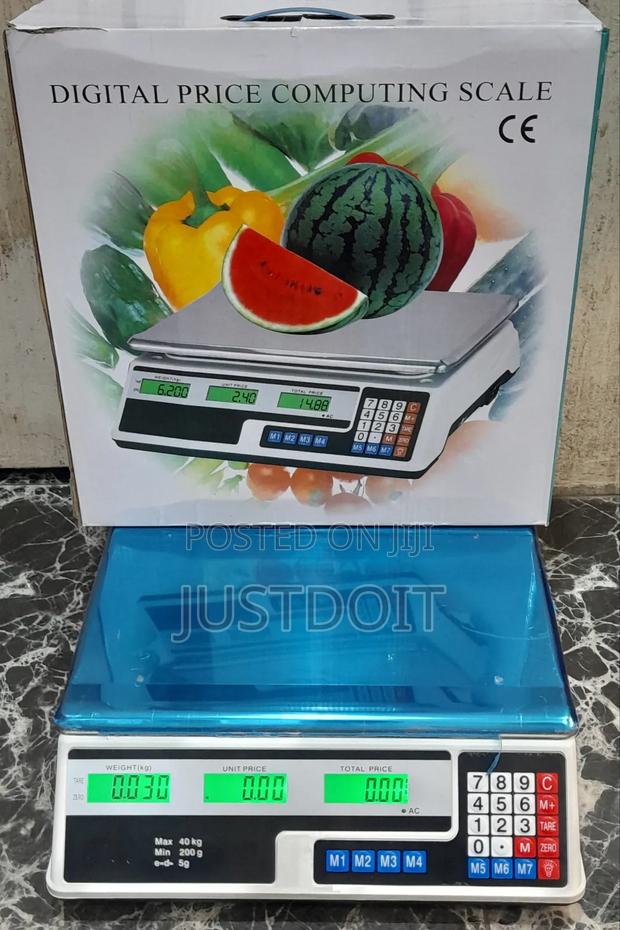 Rechargeable Digital Pricing Scale · Photo 1
