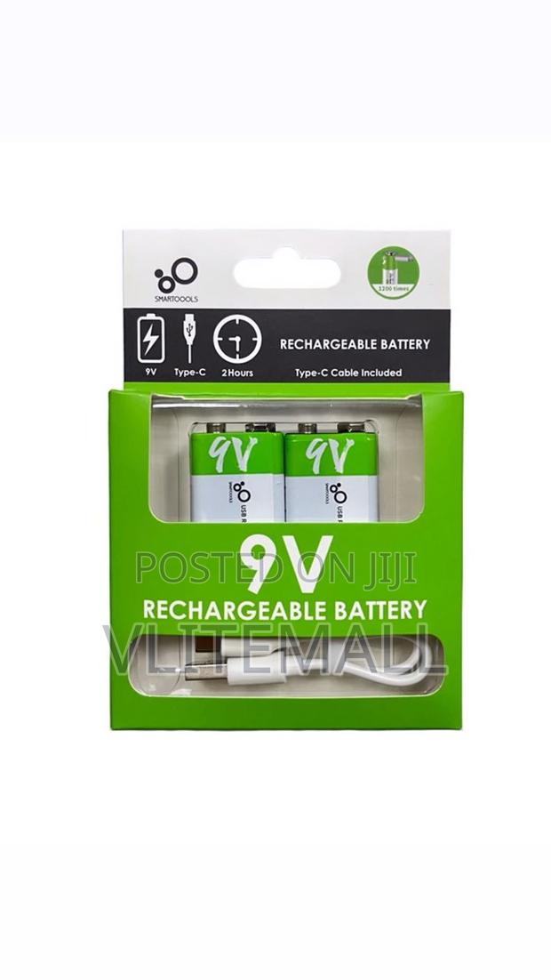 Type C 9v X 2 Rechargeable Battery · Photo 1