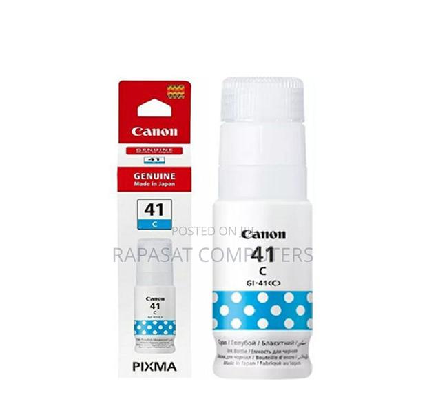 Canon Gi-41 Cyan Ink Bottle · Photo 1