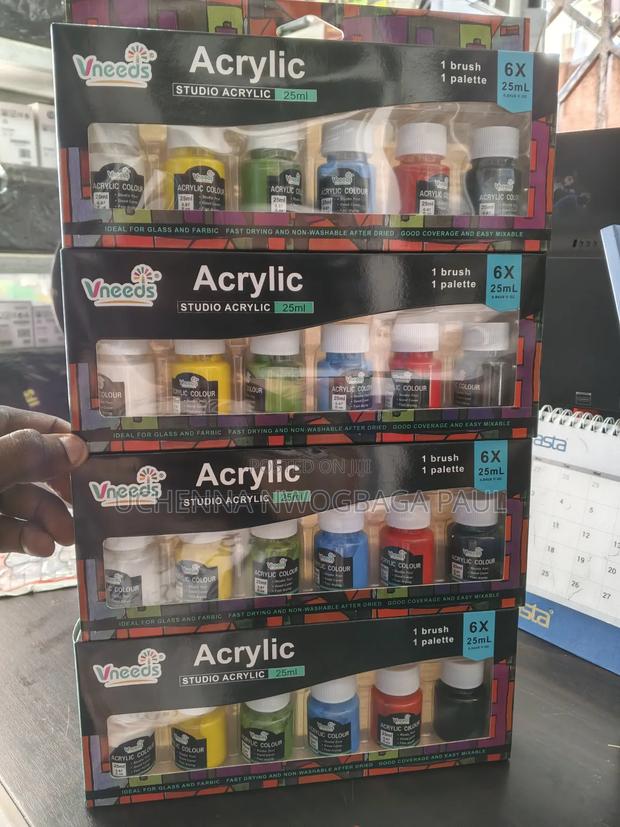 Acrylic Paint 6 PCS · Photo 1