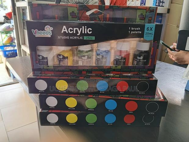Acrylic Paint 6 PCS · Photo 2