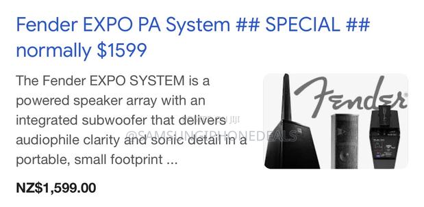 Fender Expo Pa System · Photo 2