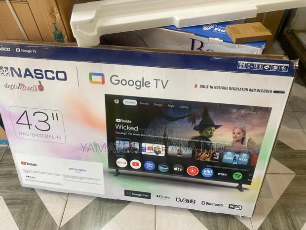 Quality Display Nasco 43 Inch Google Smart Tv With Bluetooth And Wifi · Photo 1