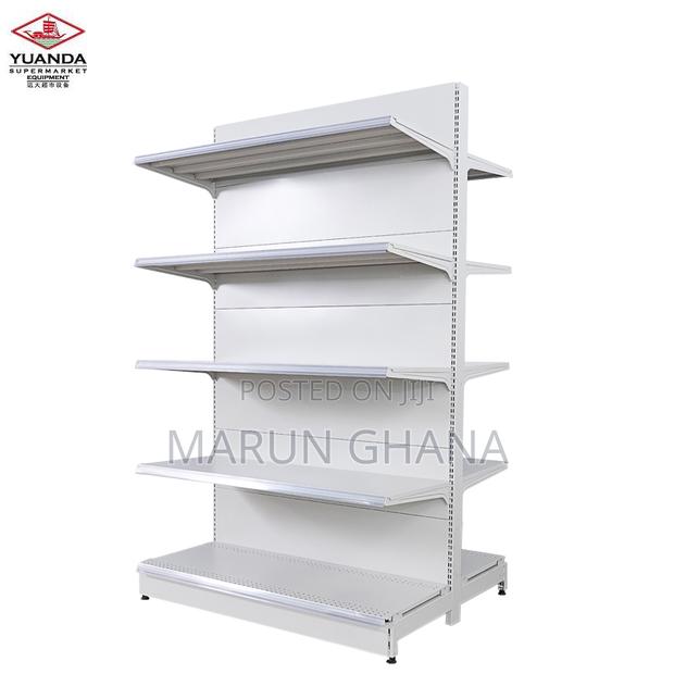 Double Sided End Unit Supermarket Shelves for Retail Store Gondola · Photo 1