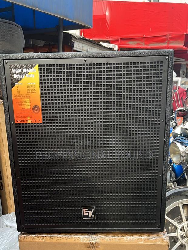 Electro-Voice (Ev) Professional Audio Speaker. · Photo 1