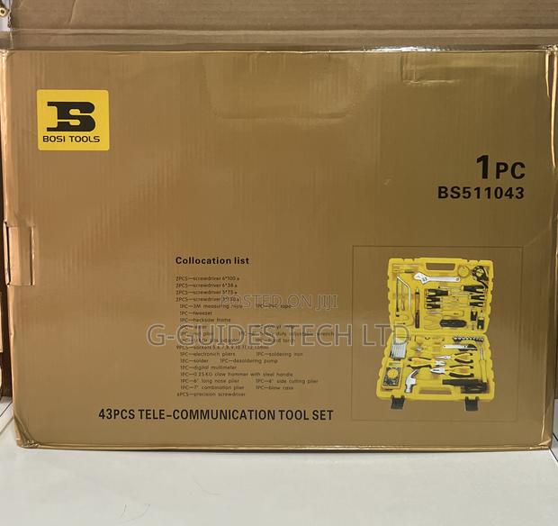 Bosi 43pcs Hardware Tool Kit, 43-piece Tele-communication Tool Set · Photo 4