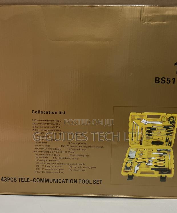 Bosi 43pcs Hardware Tool Kit, 43-piece Tele-communication Tool Set · Photo 2