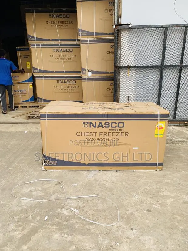 Fabulous Nasco 545 LTRS Double Door Chest Freezer – Gold NAS-800FL-DD · Photo 1