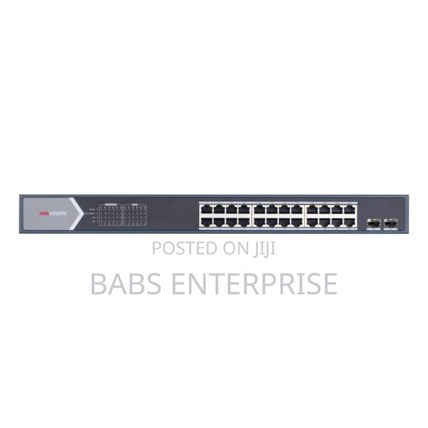 Hikvision 24 Port Gigabit Unmanaged Poe Switch
Ds-3e0526p-e/M · Photo 2