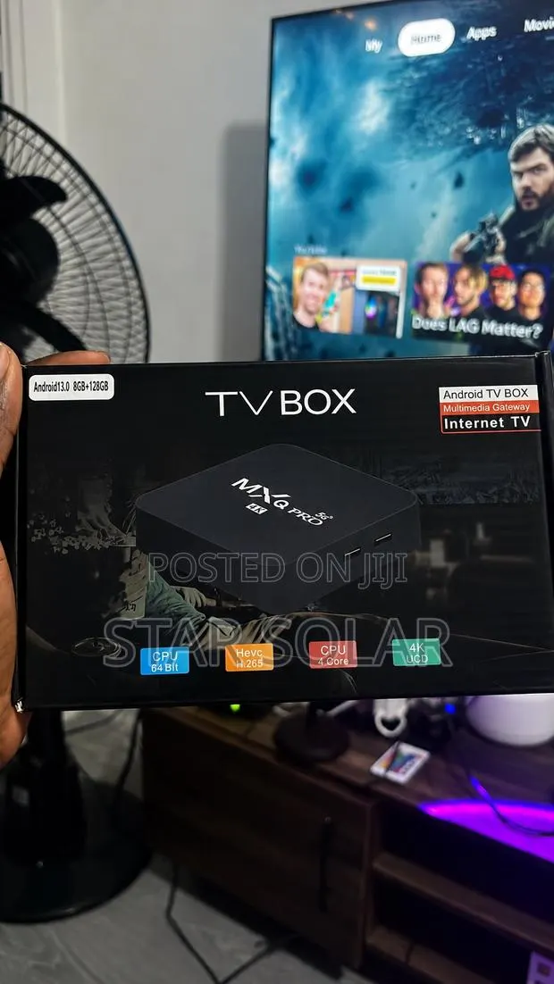 MXQ Pro 8gb Ram + 128gb Android 13 Smart /Tv Box · Photo 1