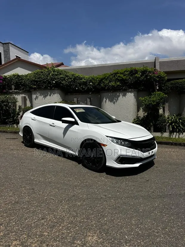 Honda Civic EX-L 4dr Sedan (1.5L 4cyl) 2017 White · Photo 1