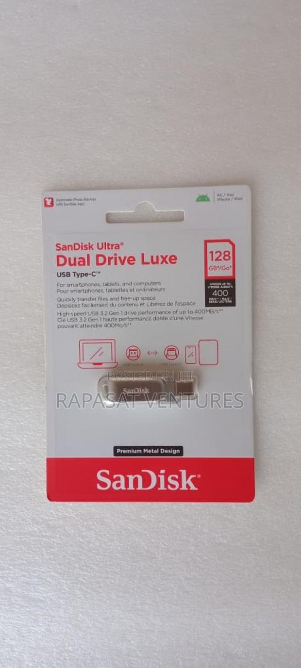 Sandisk 128gb Ultra Dual Drive Luxe USB Type-C · Photo 1