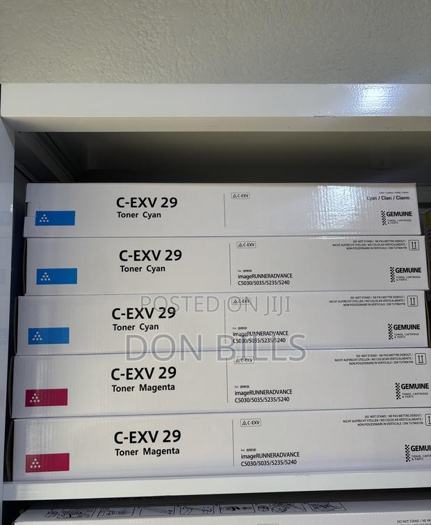Exv 29 to Toner · Photo 1