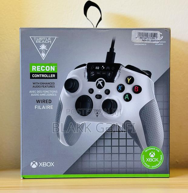 Xbox Turtle Beach Recon Wired White Controller · Photo 1