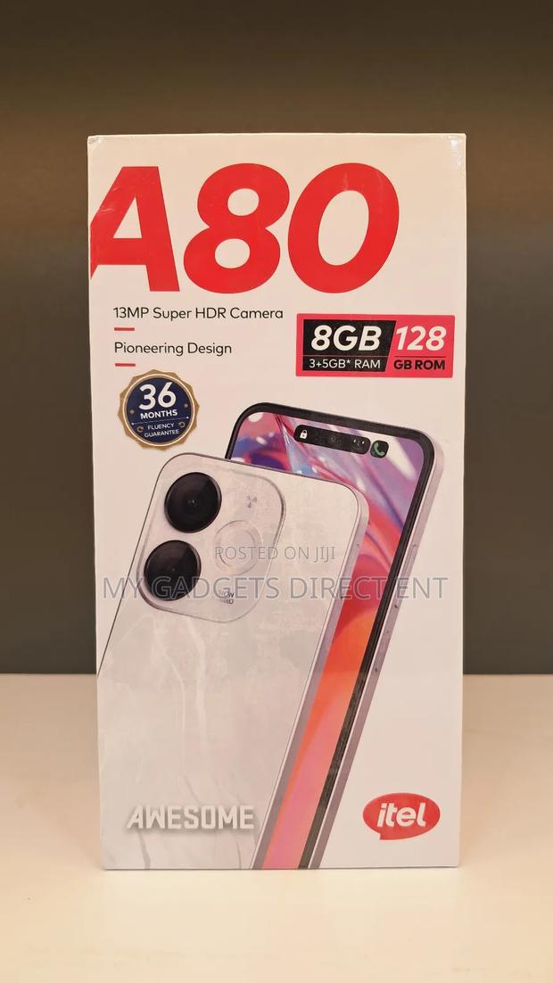 New Itel A80 128 GB Black · Photo 1