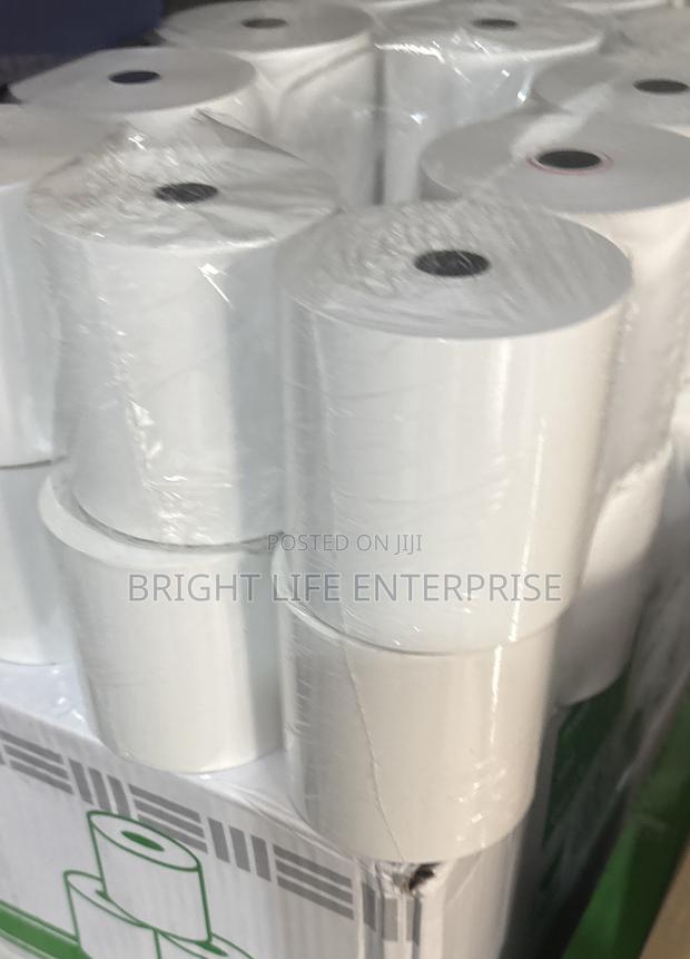 Thermal Roll Paper 80x80mm 10 Pcs · Photo 1
